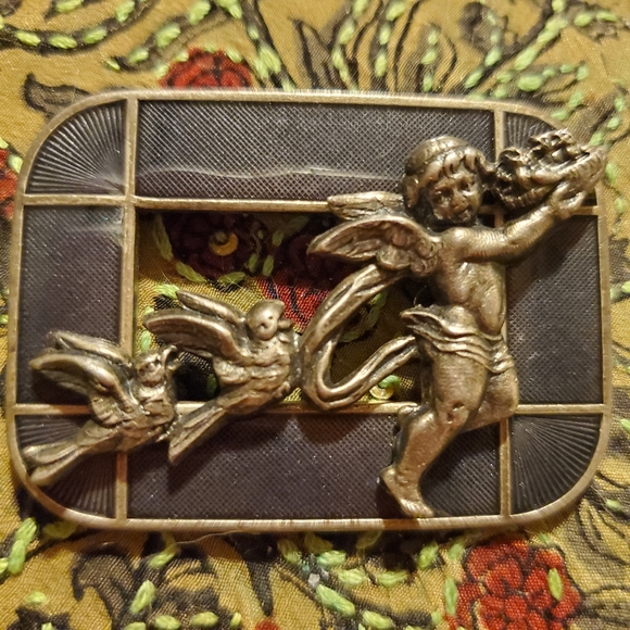 Catherine Popesco Jewelry - Vintage Rare Signed Catherine Popesco Unique Pin